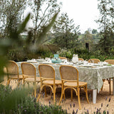 Platos Trinche Candy Cane Verde Olivo, set de 4