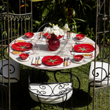 Jarra Hobnail Roja