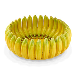 Frutero 38 cm Bananas de Bordallo Pinheiro.