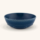 Ensaladera Grande Fantasía Azul Rey 5 L.