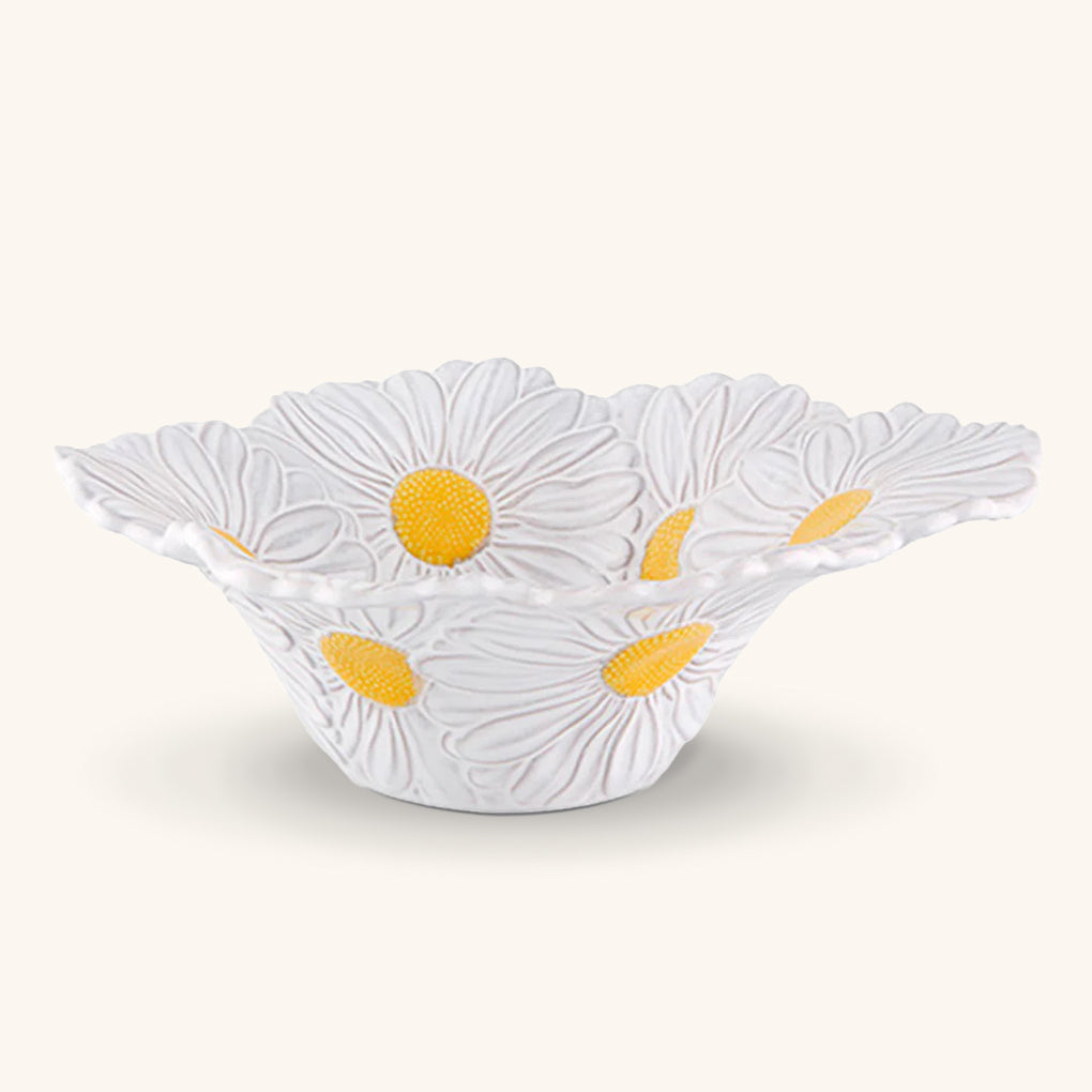 Ensaladera Pequeña Margaritas Maria Flor 27 cm.