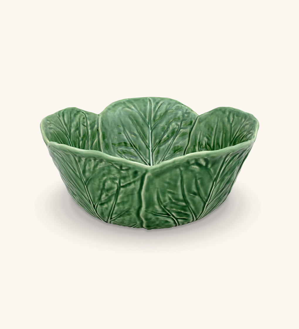 Ensaladera Pequeña Repollo Verde 29 cm.
