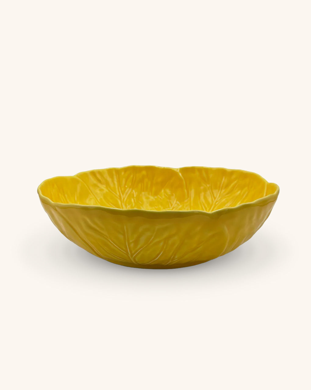 Ensaladera de Repollo Amarillo Canario 29 cm.