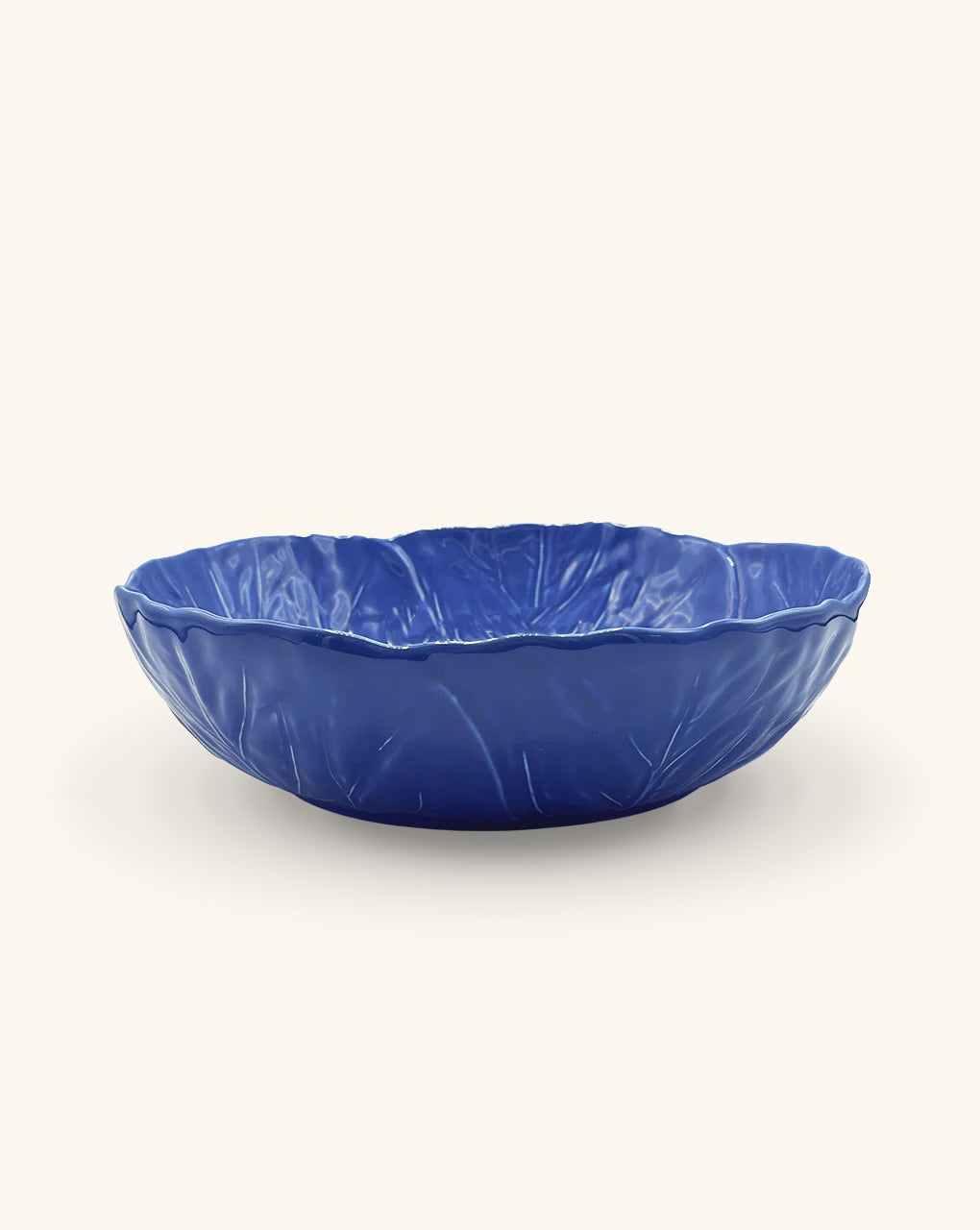 Ensaladera de Repollo Azul Cobalto 29 cm.