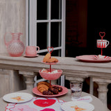 Vasos Tumbler Pippa con Puntitos Rojos, set de 6