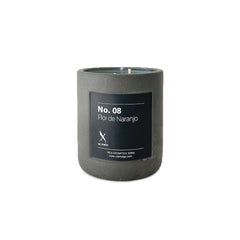 Vela Aromática de Soya No. 08 Flor de Naranjo de Rodrigo Noriega