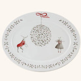 Fuente Oval Noel Grande 42 cm