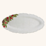 Fuente Natal Pinos y Fresas Blanco 39 cm
