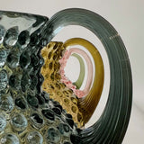 Jarra Hobnail Verde Olivo