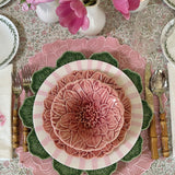 Platos Trinche Candy Cane Rosa Claro, set de 4