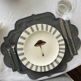 Platos para Ensalada con Hongo, set de 4