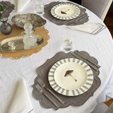 Platos para Ensalada con Hongo, set de 4