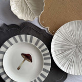 Platos para Ensalada con Hongo, set de 4