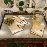 Vasos Tumbler Pippa con Puntitos Verdes, set de 6
