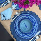 Servilleteros de Colibri de Hojalata Set de 4