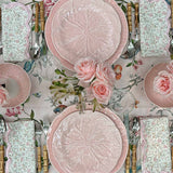 Servilleta Big Daisy Florecitas Rosas, Set de 4