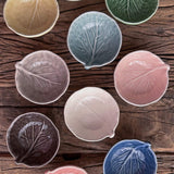 Mini-Bowl Sal o Condimentos en Forma de Repollo Beige 8 cm de Cerámica. 1 Pieza