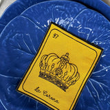 Cocteleras Lotería con Bordado Negro en Algodón de Colores. Set de 4. Vol. 2