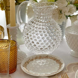 Vaso Bicos Ámbar. Set de 4