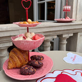 Bowl de Repollo Rosa Flamingo. Set de 4