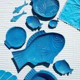 Ensaladera Pez Turquesa 32 cm