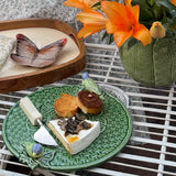 Plato Pan Mariposas. Set de 4.