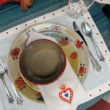 Plato Ensalada Milagritos. Set de 4