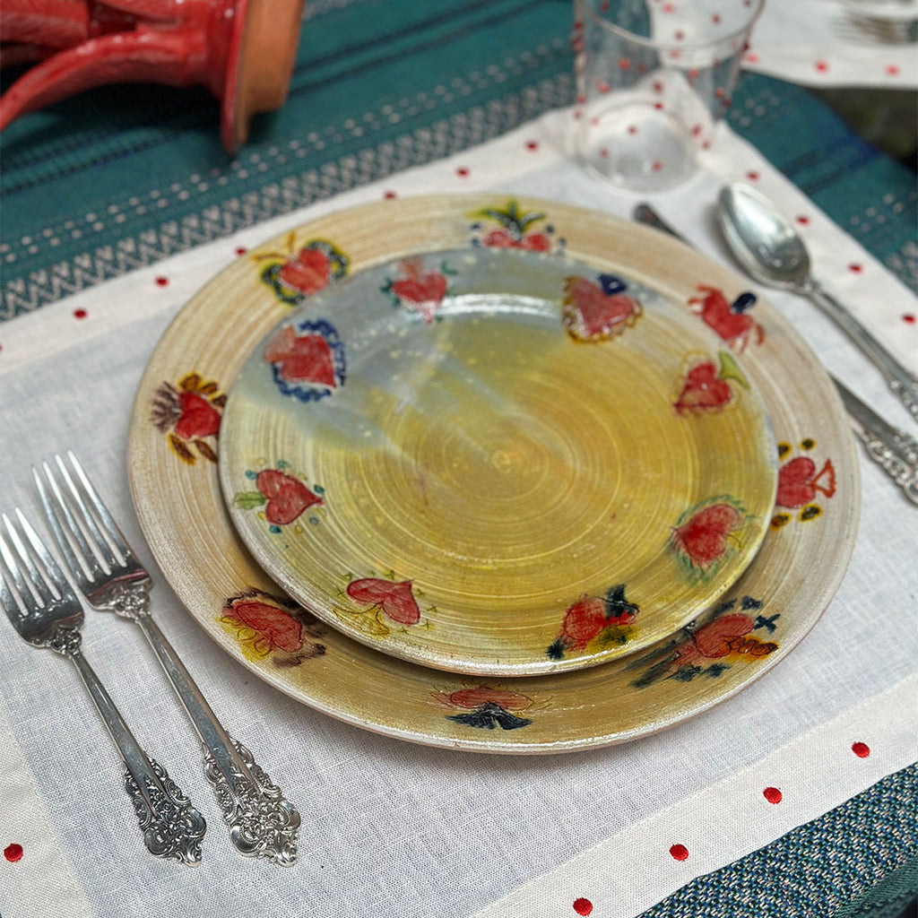 Plato Ensalada Milagritos. Set de 4