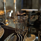 Vasos Tumbler Pippa con Puntitos Negros, set de 6