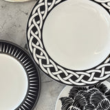 Platos Pan Identidad Negro. Set de 4