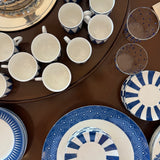 Bajoplato Identidad Azul. set de 4