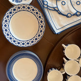 Platos Ensalada Identidad Azul. Set de 4