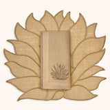Set de Mantelería con 4 Individuales Maguey de Yute y 4 Servilletas de Maguey.