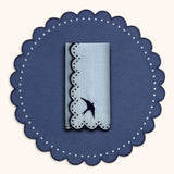 Set de Mantelería con 4 Individuales Paloma Azul y 4 Servilletas Paloma Azul.