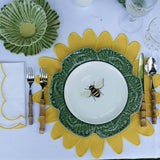 Bajo Plato Repollo Verde. Set de 4.