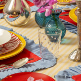 Vasos Tumbler Pippa con Puntitos Rosas, set de 6