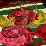 Vasos Tumbler Pippa con Puntitos Rosas, set de 6