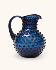 Jarra Hobnail Azul Royal