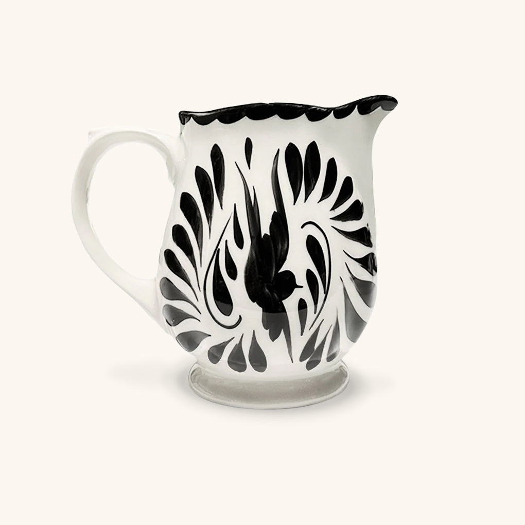Jarra para Agua Puebla 1.2L en Blanco y Negro