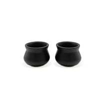 Set de 2 jarritos tequileros en barro negro