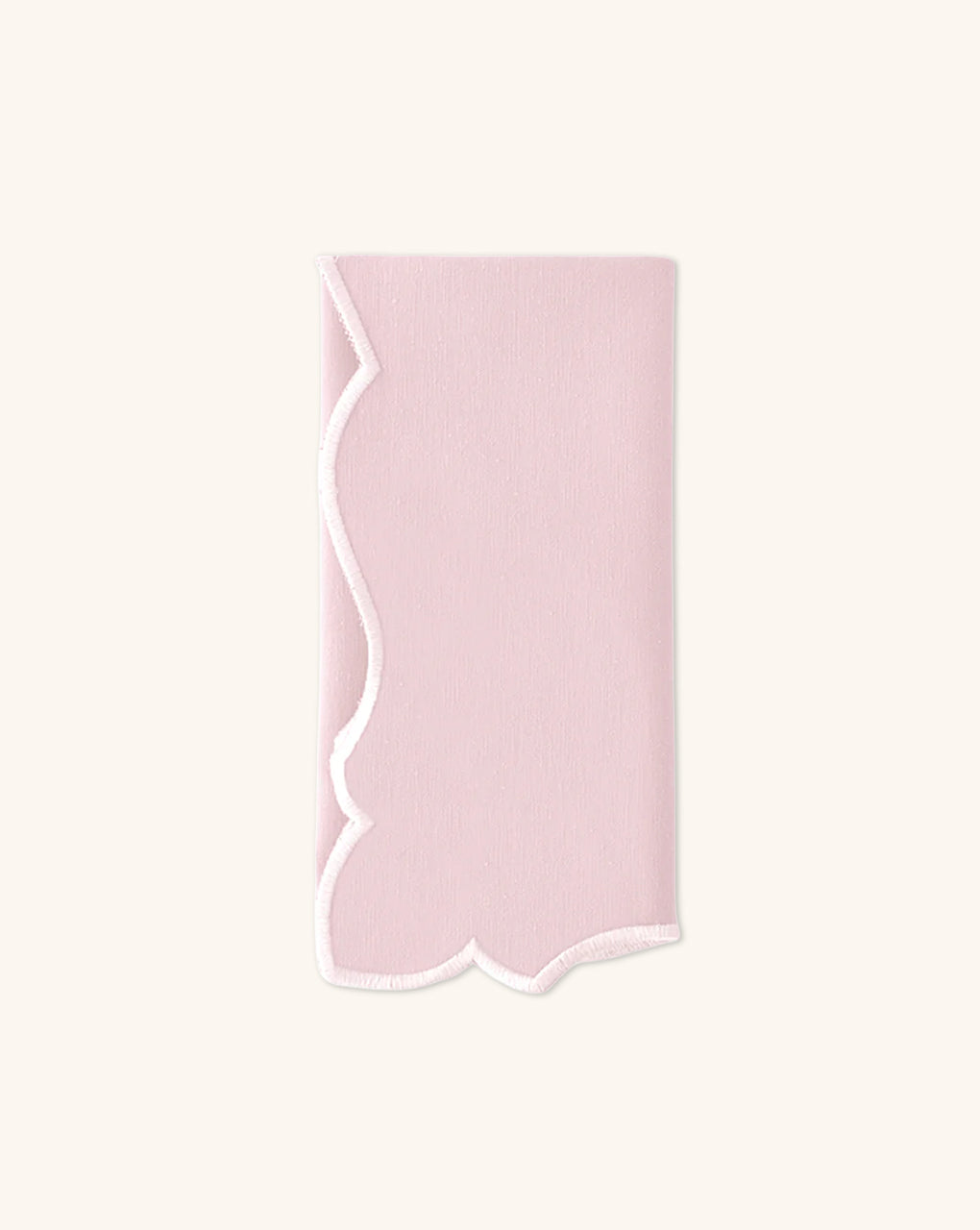 Juego de 4 Servilletas Sandy Rosa en Algodón