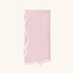 Juego de 4 Servilletas Sandy Rosa en Algodón