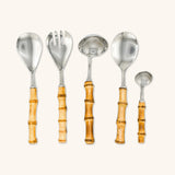 Juego de Cubiertos de Bambú Natural para 4 personas (20 piezas)