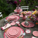 Jarra Hobnail Rosa