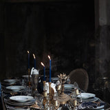 Candelabro Martelinado Vintage en Dorado, set de 2