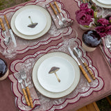 Platos para Ensalada con Hongo, set de 4