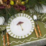 Platos para Ensalada con Hongo, set de 4