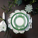 Platos Trinche Identidad Verde. Set de 4