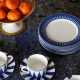 Platos Ensalada Identidad Azul. Set de 4