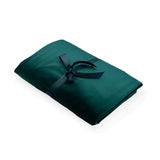 Mantel de Mesa Rectangular Verde de Tercipelo de 2 x 3 m.